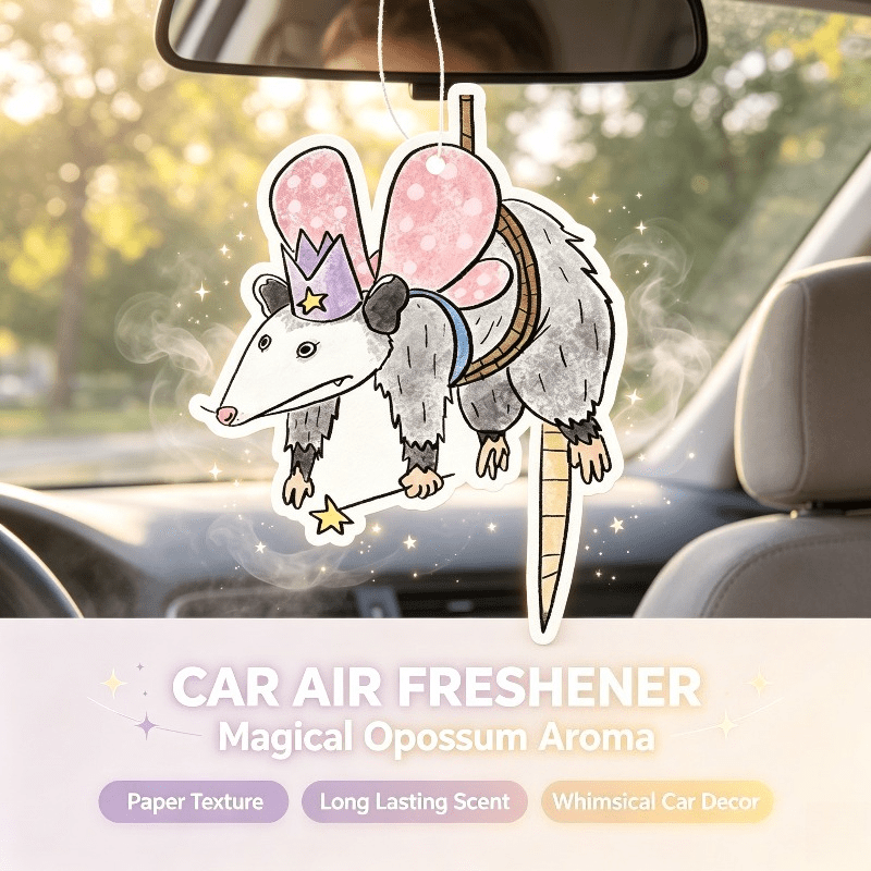 Car Air Freshener - Penyegar Udara Mobil Kartun Opossum Peri
