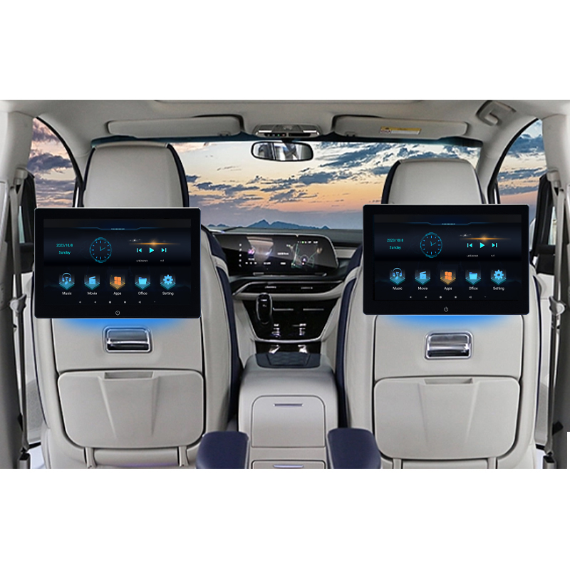 Car Mirror - Monitor Headrest Mobil Android Universal 10-inci,
