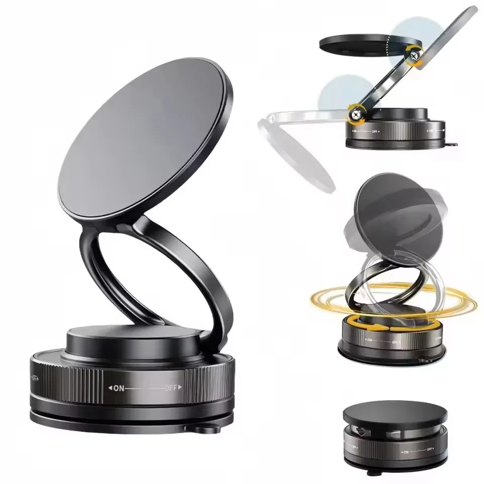 Car Vacuum - Ditingkatkan 360 ° Penyangga Telepon Magnetik