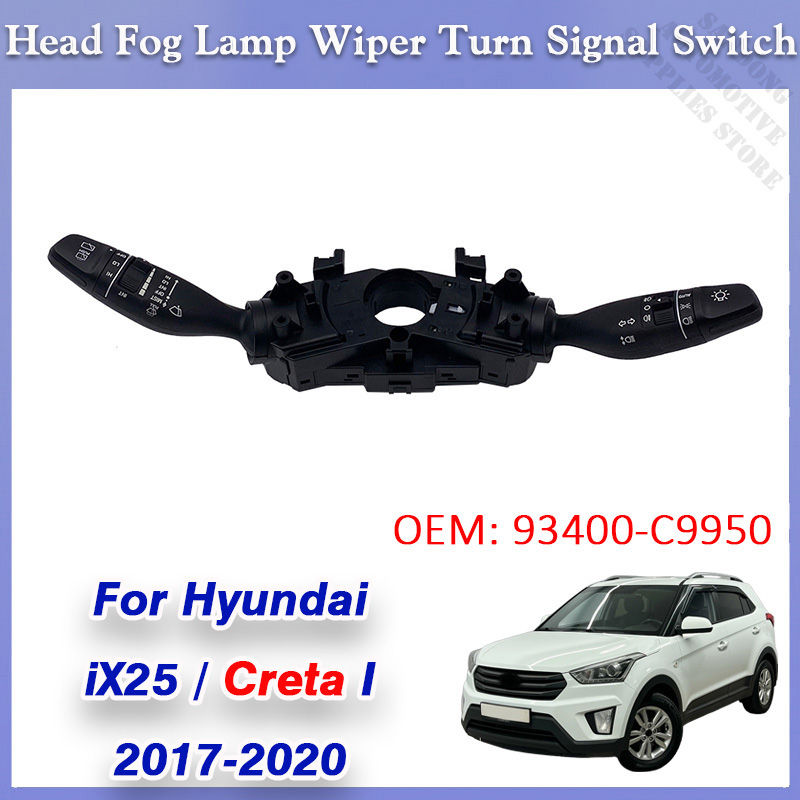 Car Wiper - 93400-C9950 Saklar Lampu Kabut Depan Mobil,