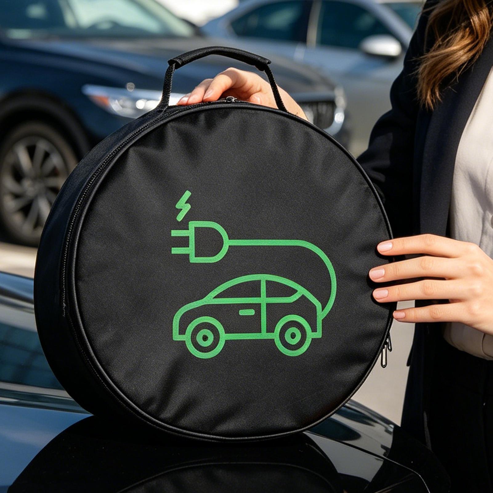 Car Cable Organizer - Tas Penyimpanan Kabel Pengisi Daya EV
