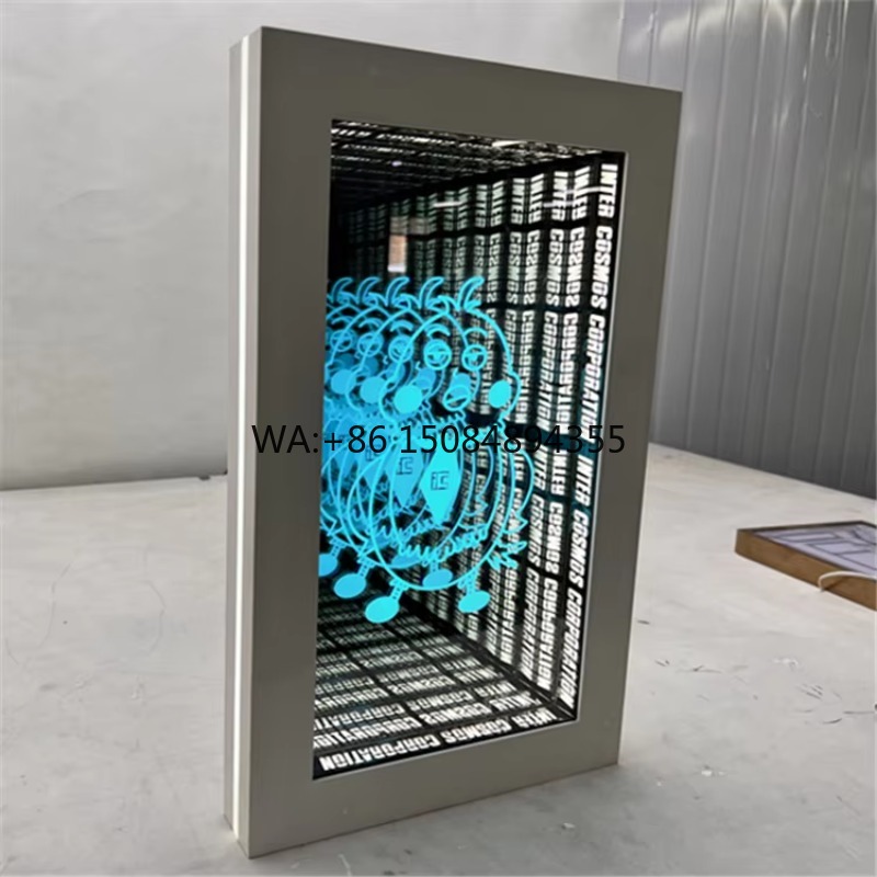 Car Mirror - Cermin LED Infinity 3D untuk Gedung,