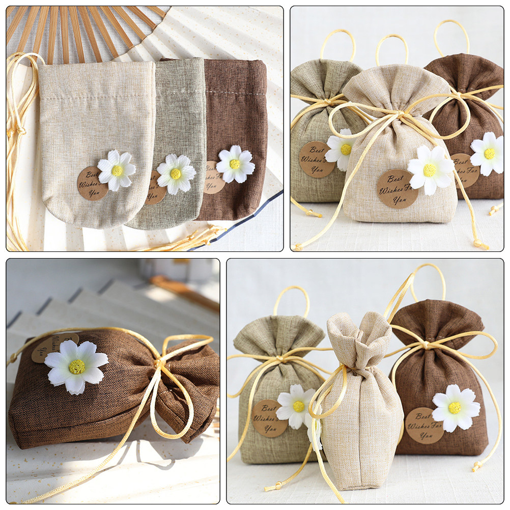 Car Air Freshener - 6 pcs Sachet Lavender Pengharum Udara