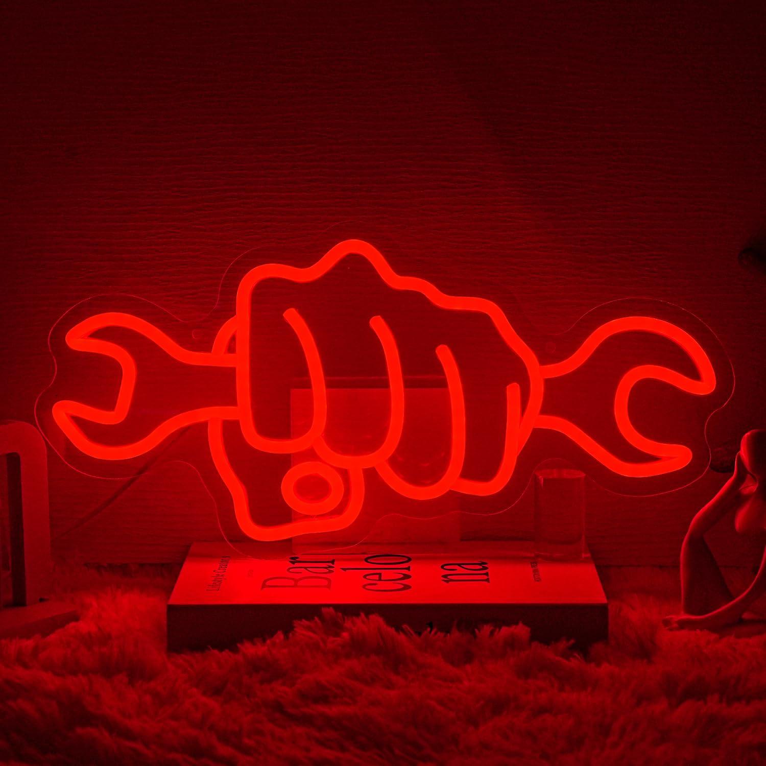 Car Led Light - Lampu LED Neon Bentuk Kunci Pas