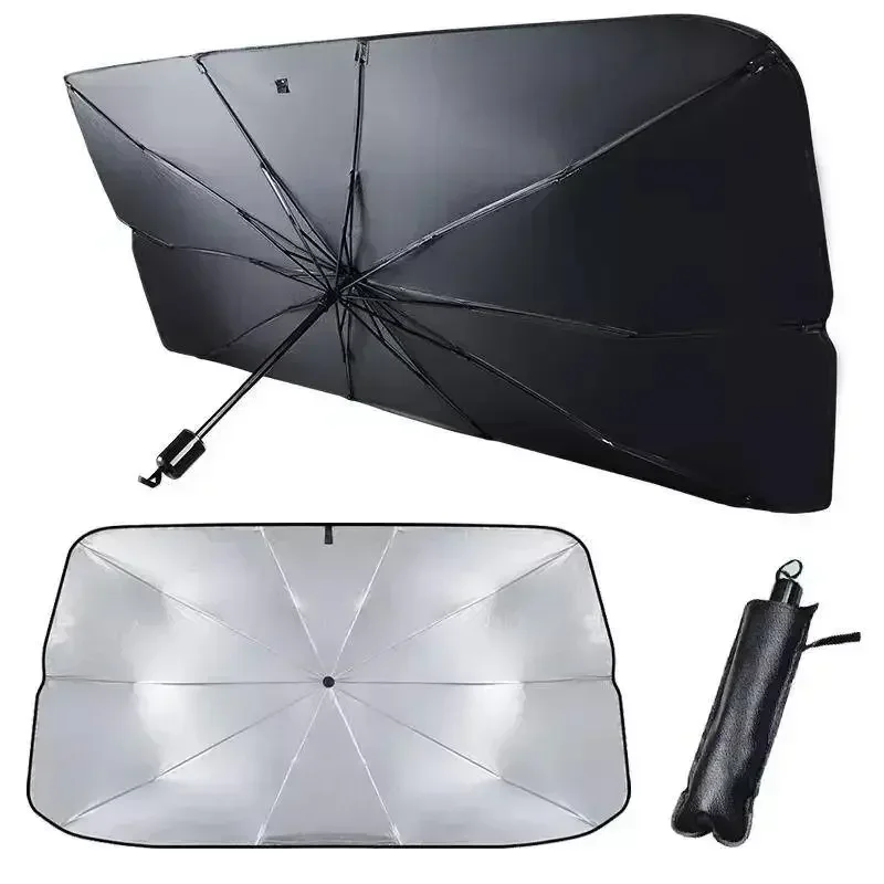 Windshield Sun Shade - Pelindung Matahari Mobil, Parasol, Penutup Kaca
