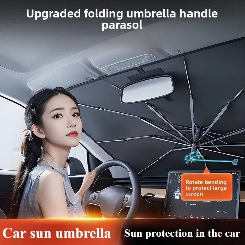 Windshield Sun Shade - Payung Pelindung Matahari Mobil, Penutup Kaca