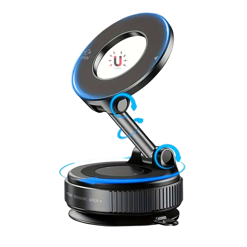 Car Vacuum - Penyangga Ponsel Magnet Kuat dengan Suction