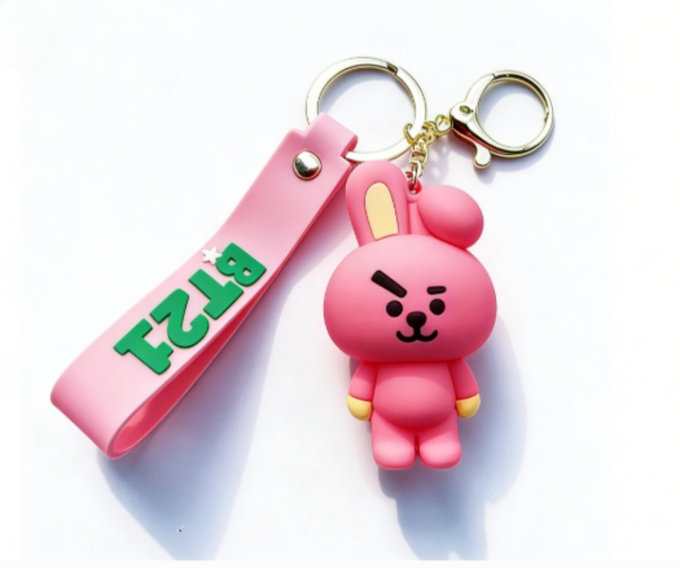 Car Accessories Japanese - Gantungan Kunci BT21 Koya RJ Shooky