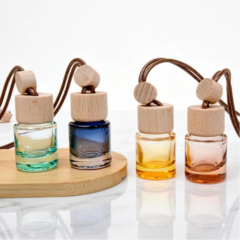 Car Air Freshener - Botol Difuser Minyak Esensial Bentuk Bulat