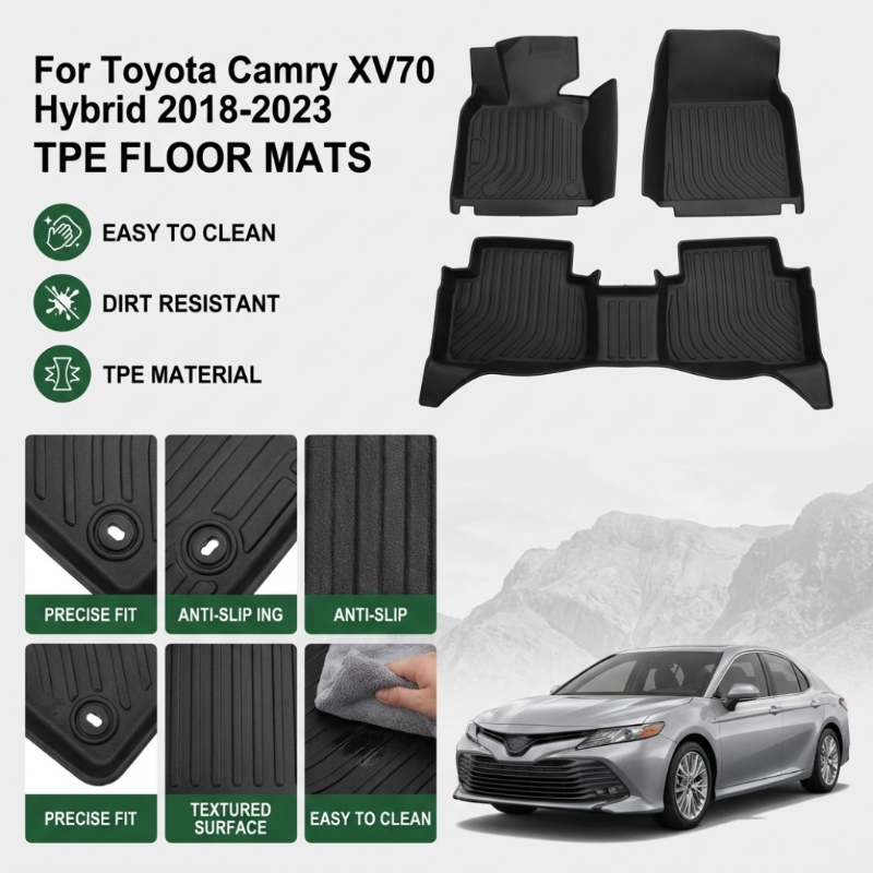 Car Floor Mat - Karpet Lantai Mobil TPE Untuk Toyota