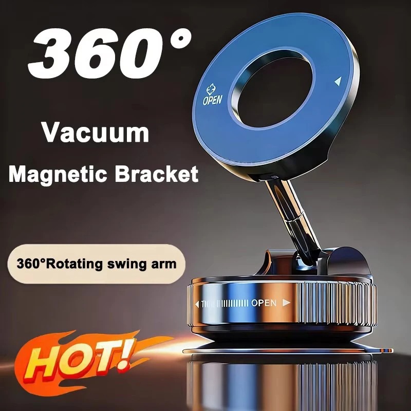Car Vacuum - Pemegang Ponsel Mobil Magnetik dengan Adsorpsi