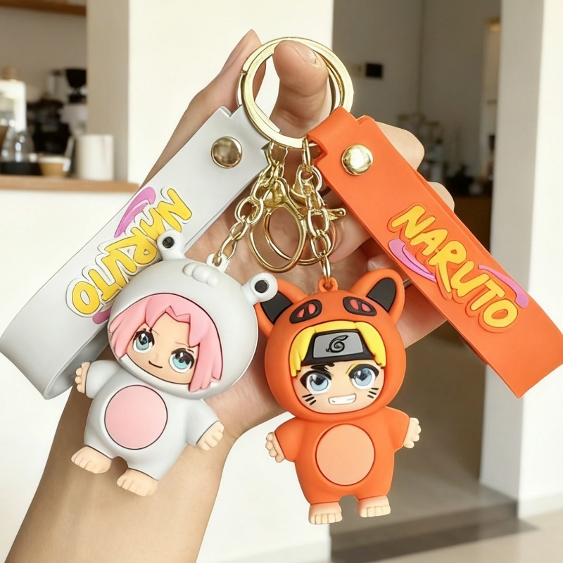 Car Accessories Japanese - Gantungan Kunci Kartun Naruto Versi Q