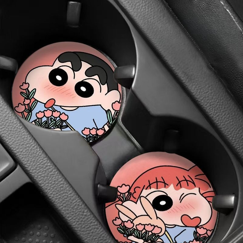 Crayon Shin-chan Tatakan Mobil - Car Accessories Japanese ulasan dan harga
