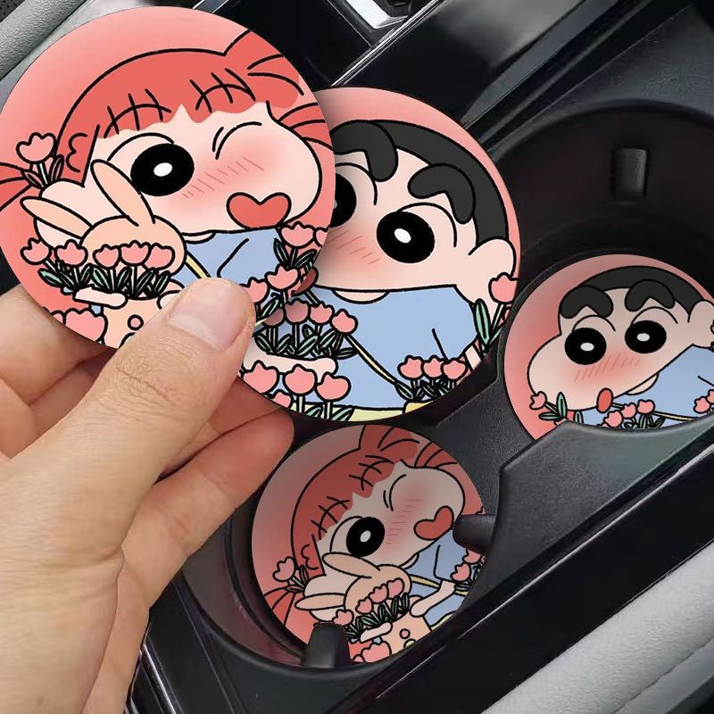 Crayon Shin-chan Tatakan Mobil - Car Accessories Japanese ulasan dan harga