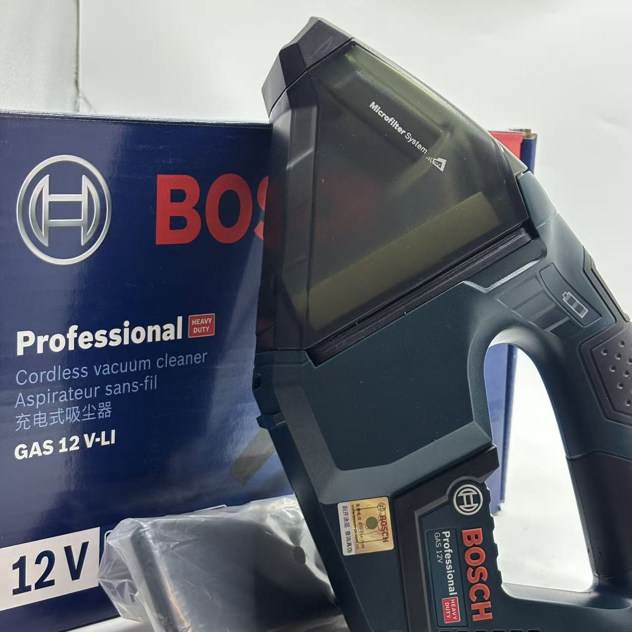 Bosch GAS 12V-LI Vacuum Profes - Car Vacuum ulasan dan harga