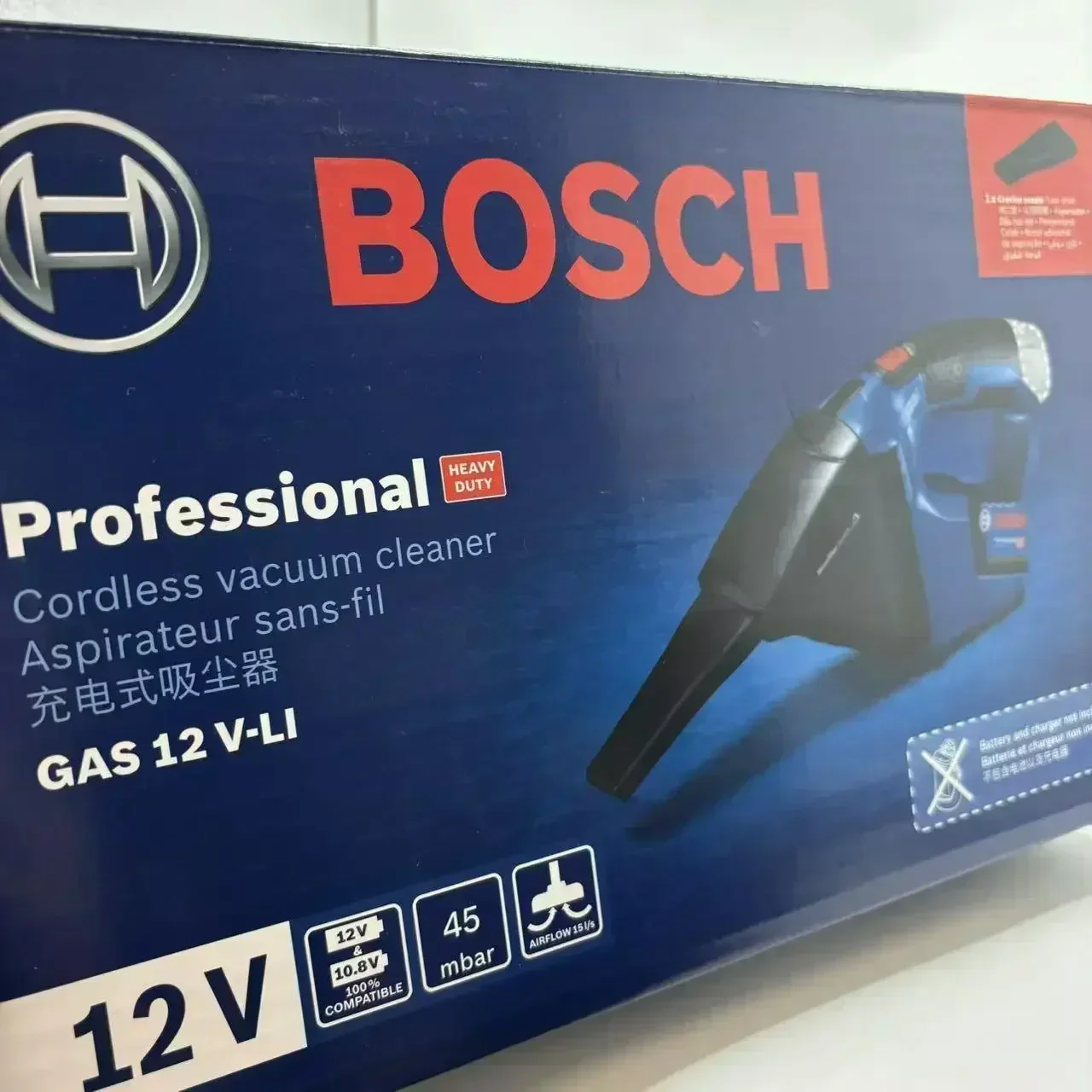Bosch GAS 12V-LI Vacuum Profes - Car Vacuum ulasan dan harga