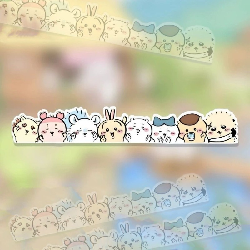 Stiker Statis Kartun Chiikawa  - Car Accessories Japanese ulasan dan harga