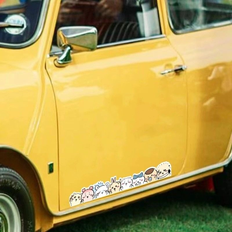 Stiker Statis Kartun Chiikawa  - Car Accessories Japanese ulasan dan harga