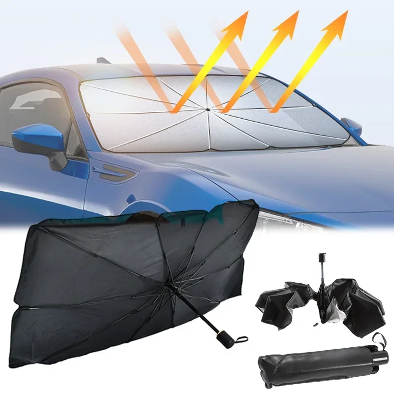 Penutup Kaca Depan Mobil, Payu - Windshield Sun Shade ulasan dan harga