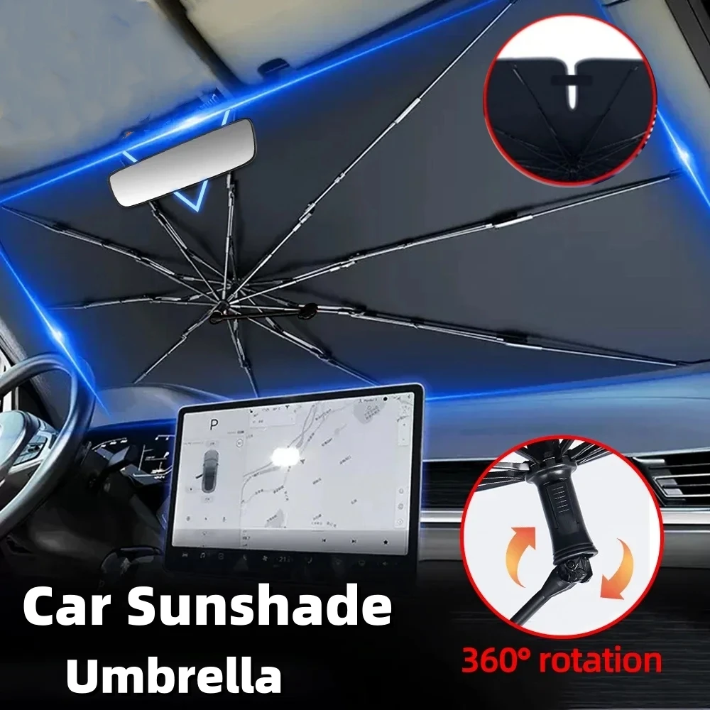Kaca Depan Mobil Pelindung Pan - Windshield Sun Shade ulasan dan harga