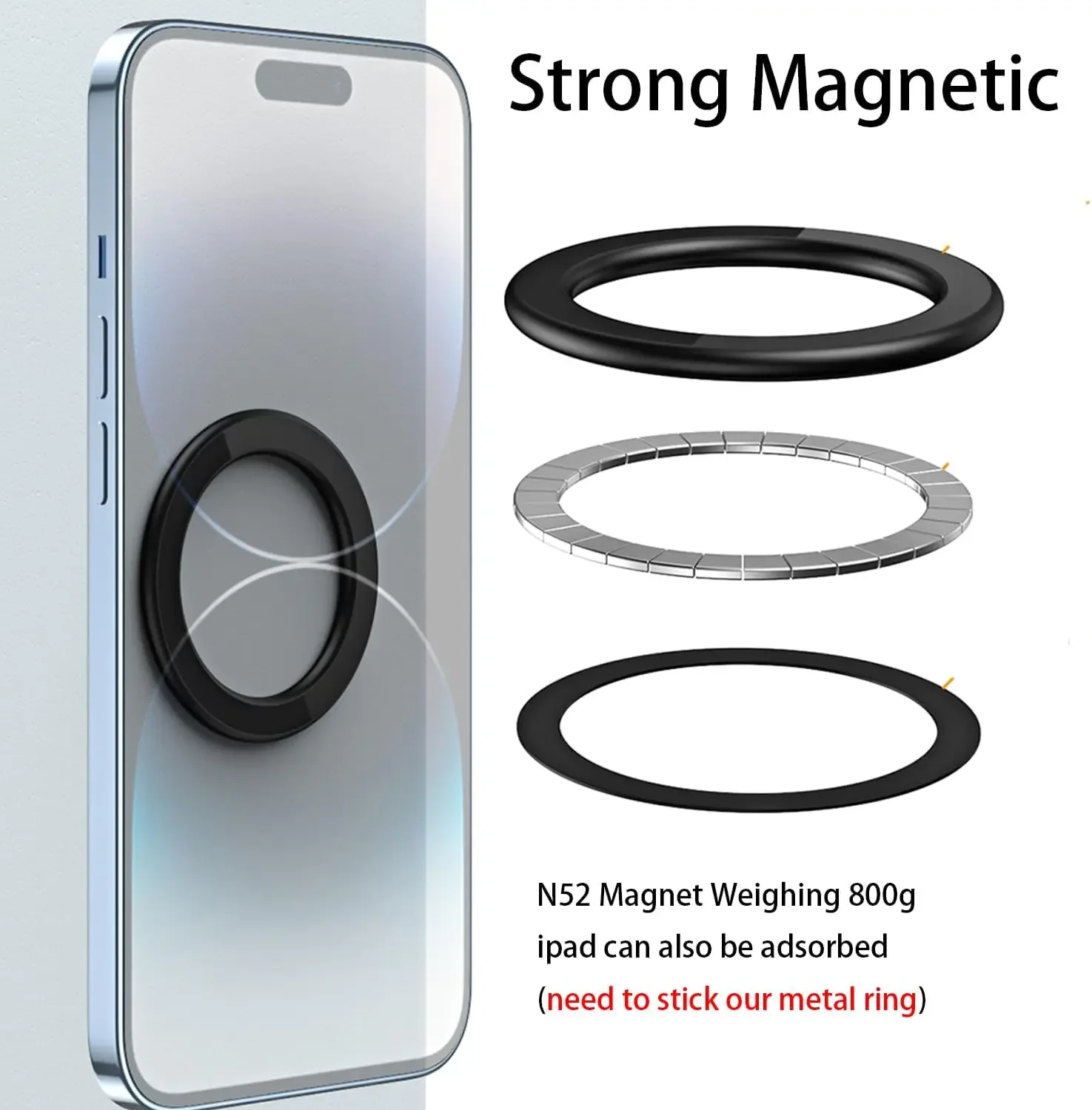 Penyangga Cincin Magnetik MagS - Car Phone Holder ulasan dan harga