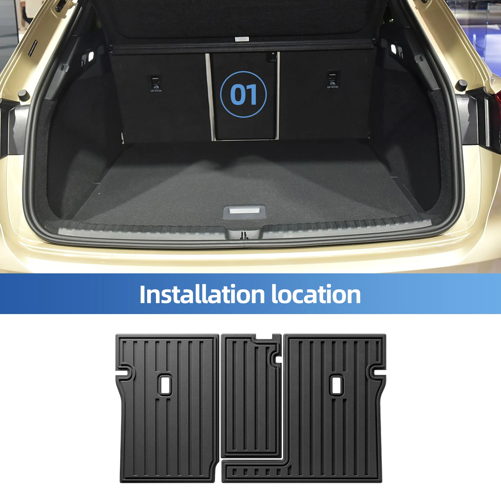 Smabee untuk Audi Q4 E-tron 20 - Car Floor Mat ulasan dan harga