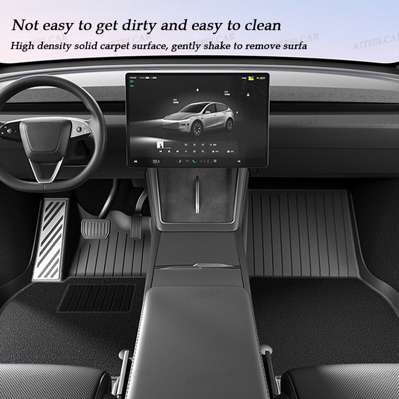 Untuk Karpet Lantai Tesla Mode - Car Floor Mat ulasan dan harga