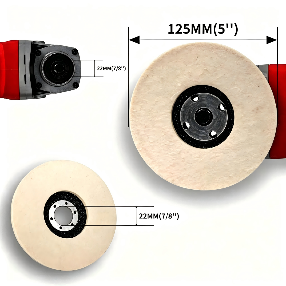 Roda Poles Wol Felt, Disc Peng - Car Mirror ulasan dan harga