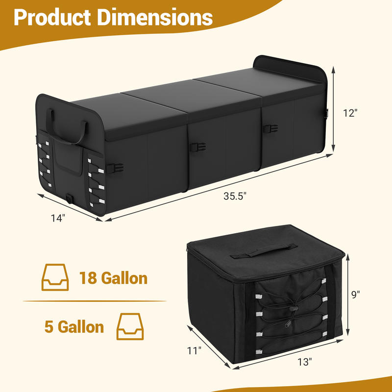 Organizer Bagasi Mobil 18 Gal  - Car Organizer ulasan dan harga