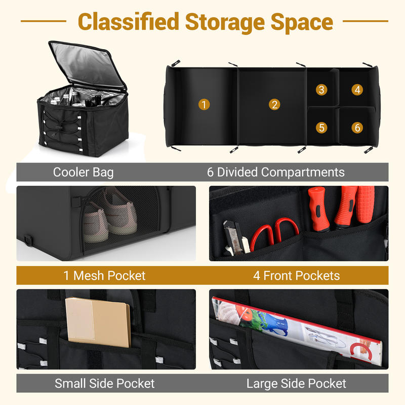 Organizer Bagasi Mobil 18 Gal  - Car Organizer ulasan dan harga