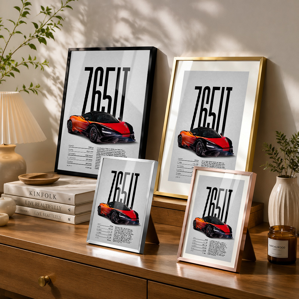 Poster Logam Berbingkai Mobil  - Car Mirror ulasan dan harga