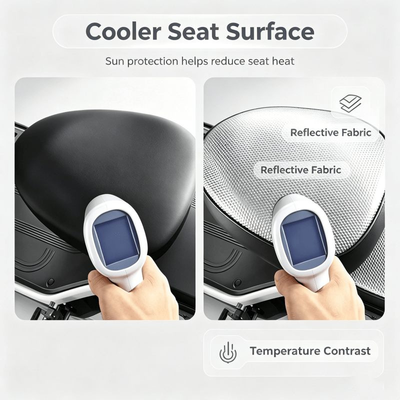 Sarung Jok Sepeda Listrik, Sar - Car Seat Cover ulasan dan harga