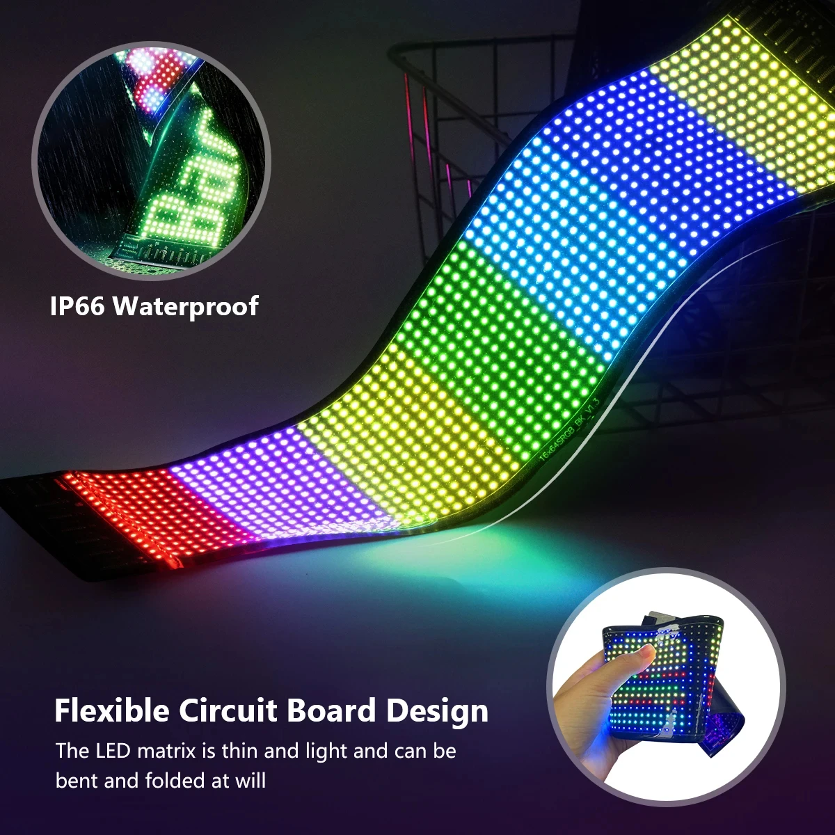 Panel LED DIY Matrix Pixel, La - Car Led Light ulasan dan harga