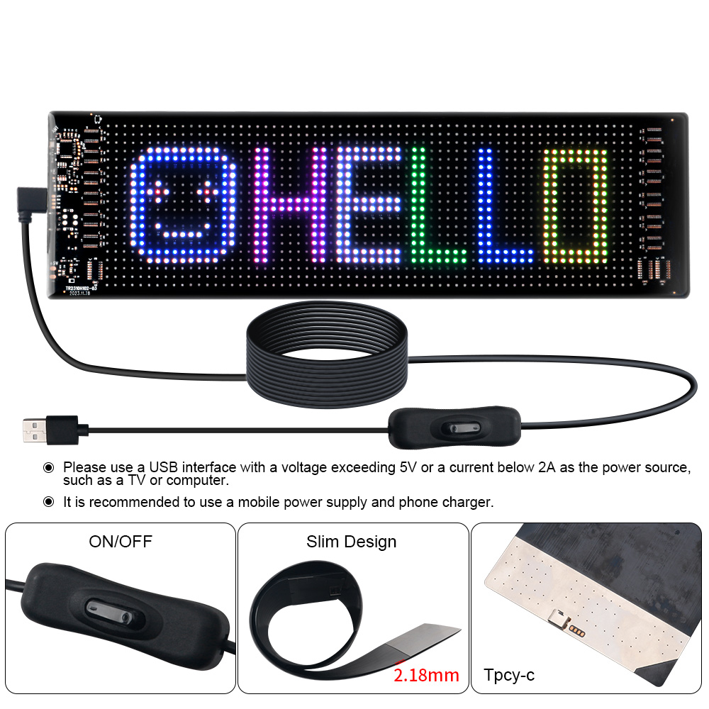 Panel Piksel LED Matriks Bergu - Car Led Light ulasan dan harga