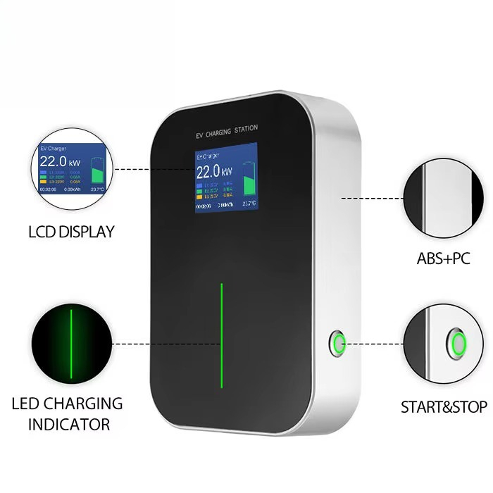 Mode 3 22KW 3 Fasa Pengisi Day - Car Charger ulasan dan harga