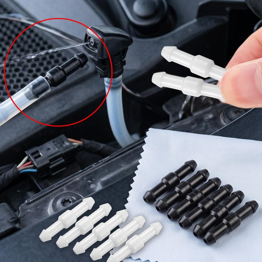 Konektor Lurus Hitam+Putih unt - Car Wiper ulasan dan harga