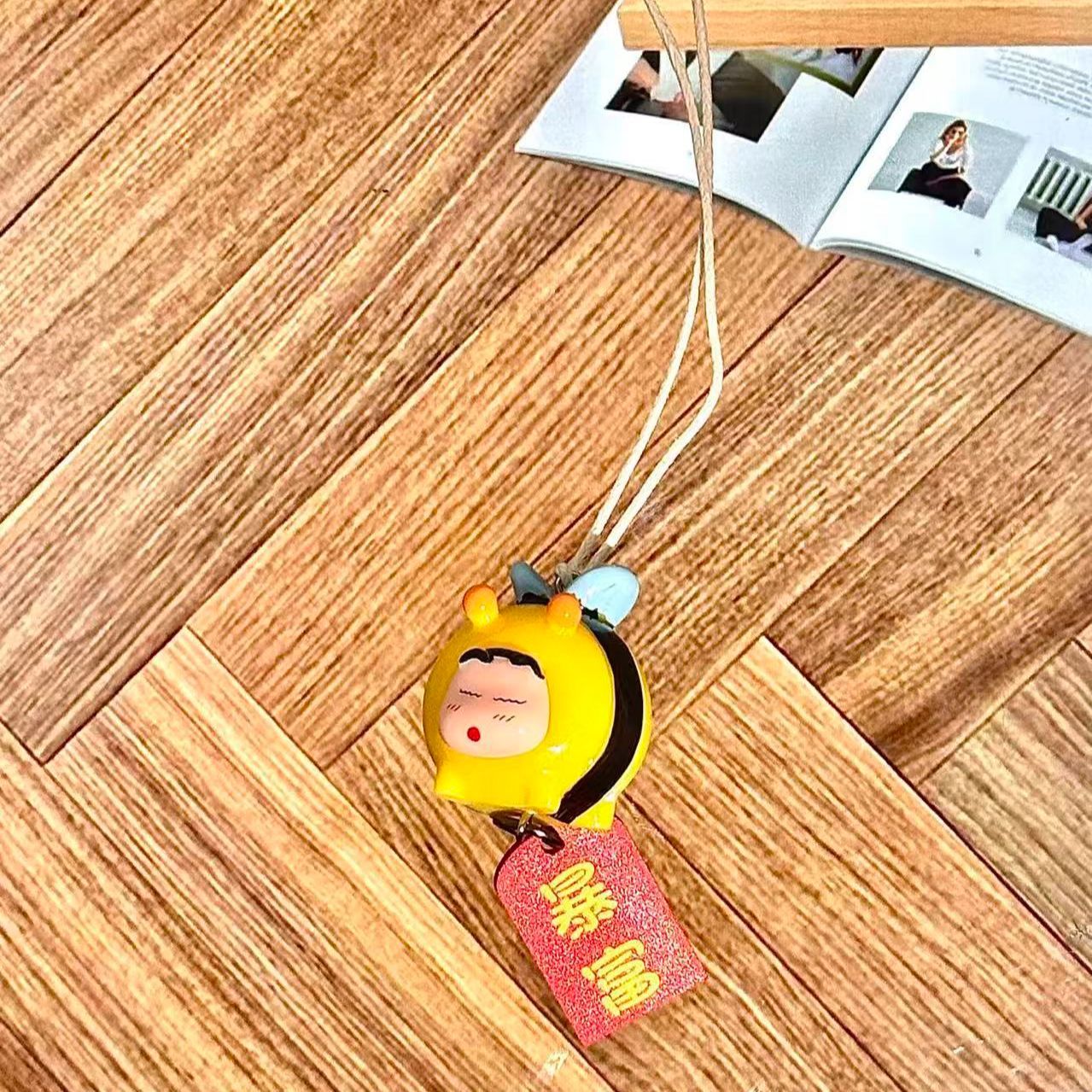 Figur Cosplay Crayon Shin-chan - Car Mirror ulasan dan harga