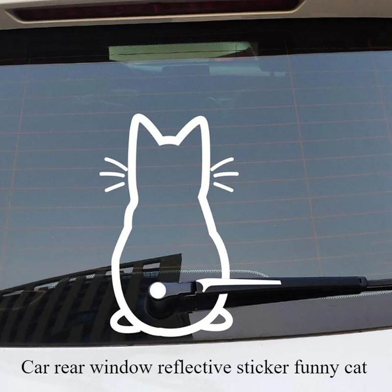Stiker mobil pribadi Kitty kuc - Car Wiper ulasan dan harga