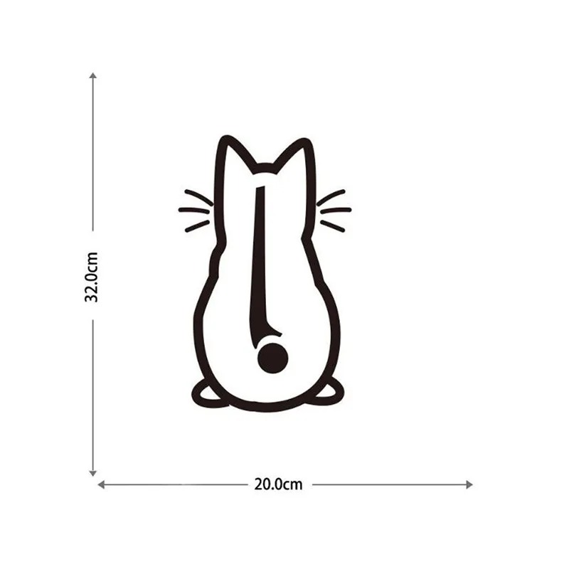 Stiker mobil pribadi Kitty kuc - Car Wiper ulasan dan harga