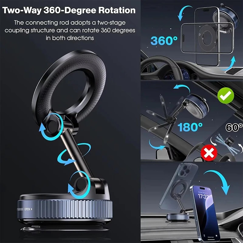 Pemegang Ponsel Mobil Magnetik - Car Vacuum ulasan dan harga