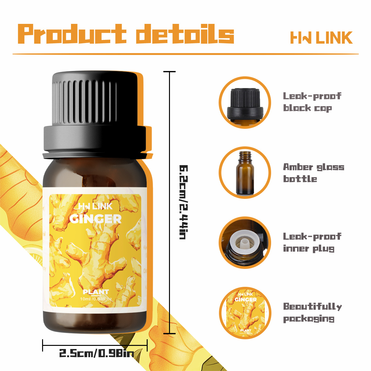 Minyak Jahe Murni Alami, Minya - Car Air Freshener ulasan dan harga
