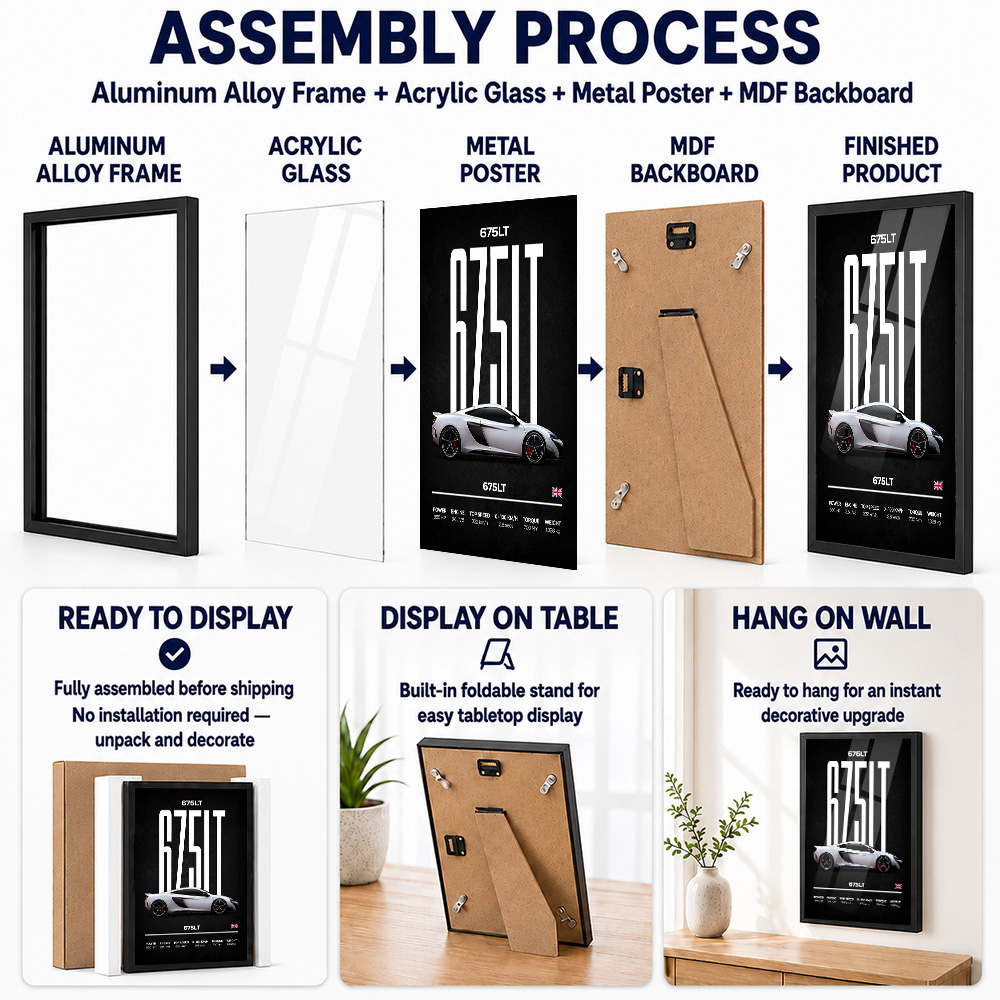 Poster Logam Aluminium Berbing - Car Mirror ulasan dan harga