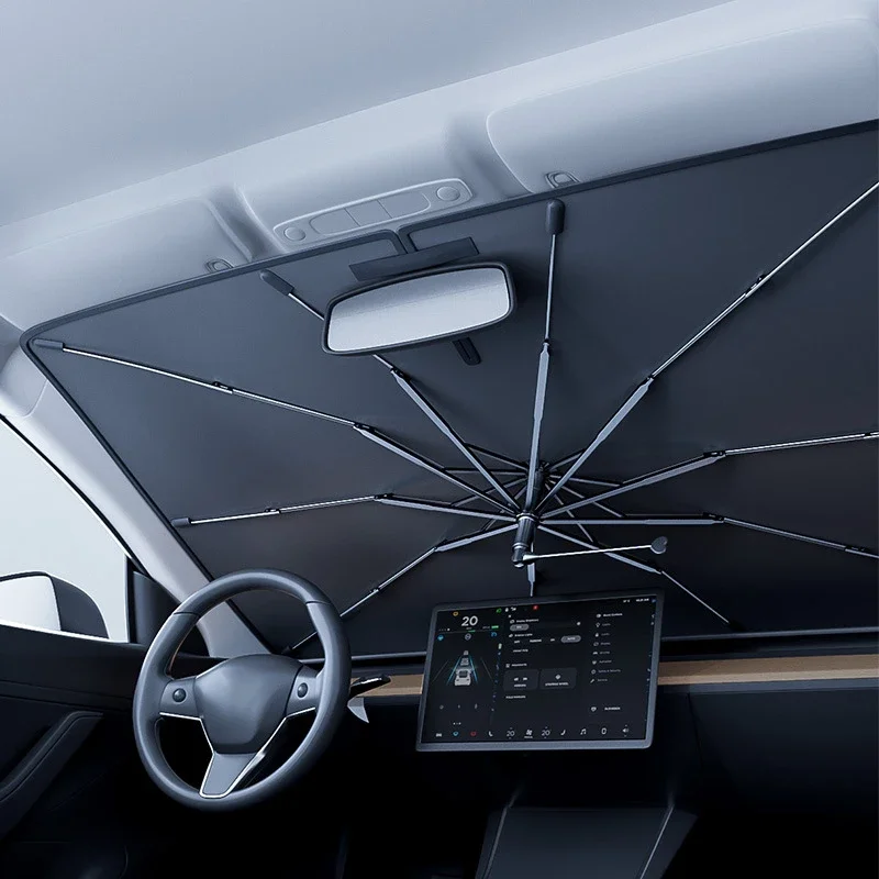Payung Mobil Penutup Kaca Depa - Windshield Sun Shade ulasan dan harga